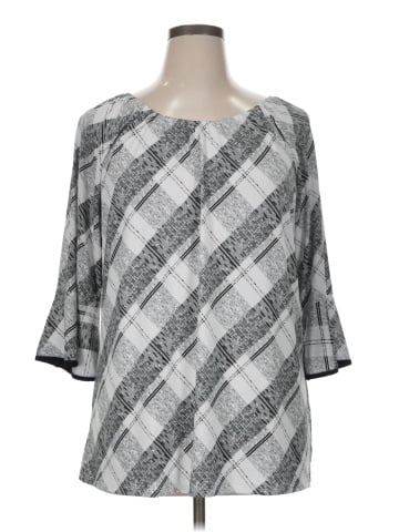 Adele & May 3/4 Sleeve Blouse (view 1)