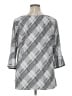 Adele & May Gray 3/4 Sleeve Blouse Size 1X - photo 2