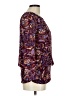 Chico's Purple Long Sleeve Blouse Size L - photo 4