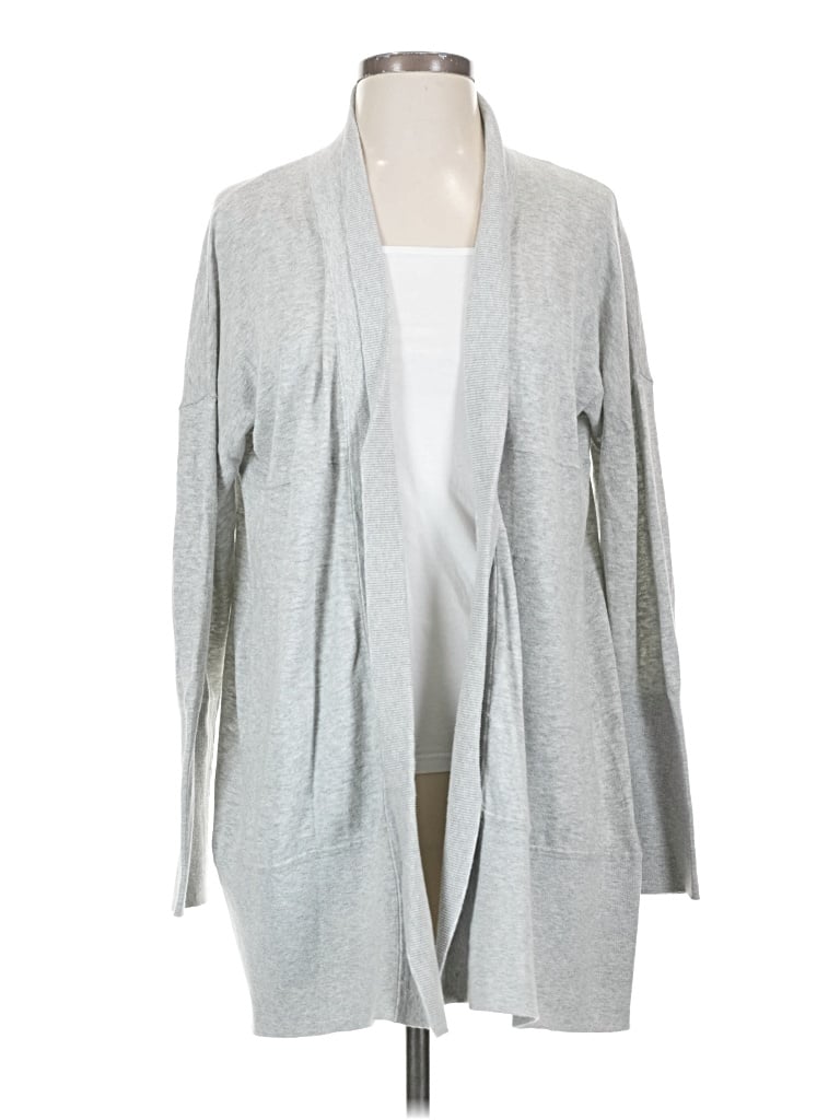 Pre-owned Amour Vert Cardigan Sweater In Gray