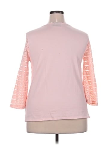 Rafaella 3/4 Sleeve Top (view 2)