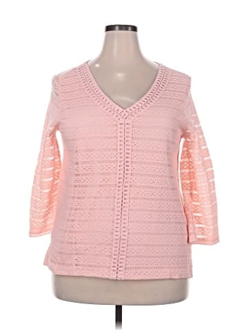 Rafaella 3/4 Sleeve Top (view 1)