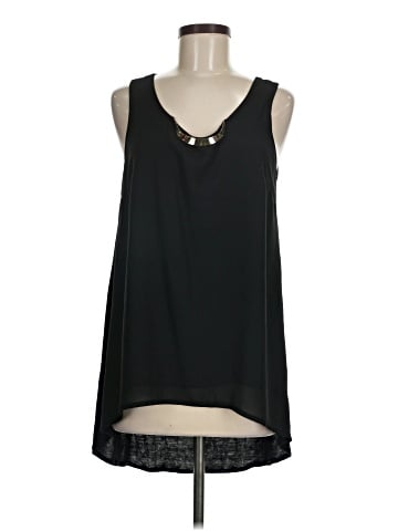 August Silk Sleeveless Blouse (view 1)