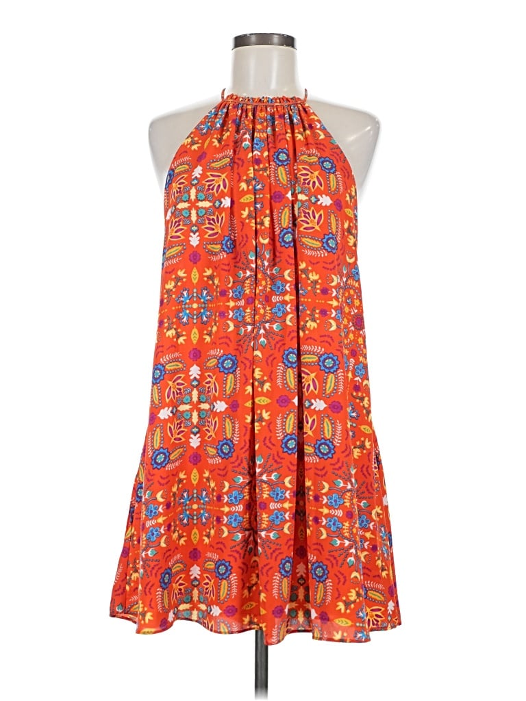 Pre-owned Everly Casual Dress In Orange