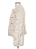 Elie Tahari 100% Polyester Tweed Ivory Tan Blazer Size 4 - photo 5