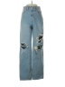 Madewell 100% Cotton Graphic Blue Jeans Size 23 waist - photo 1