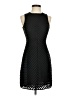 H&M 100% Polyester Chevron-herringbone Black Cocktail Dress Size 4 - photo 1