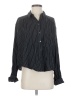 Billabong Stripes Black Long Sleeve Blouse Size S - photo 1