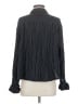Billabong Stripes Black Long Sleeve Blouse Size S - photo 2