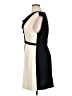 DKNY Color Block Black Cocktail Dress Size 14 - photo 5