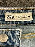 Zara Hearts Blue Jeans Size 4 - photo 4