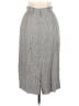 David Brooks 100% Rayon Houndstooth Gray Formal Skirt Size 4 - photo 2