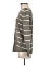 Ann Taylor LOFT Outlet Stripes Gray Pullover Sweater Size M - photo 5