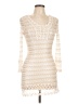 Solitaire Ivory Cocktail Dress Size M - photo 1