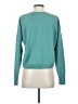 Intermix 100% Cashmere Teal Cashmere Pullover Sweater Size S - photo 2