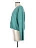 Intermix 100% Cashmere Teal Cashmere Pullover Sweater Size S - photo 5