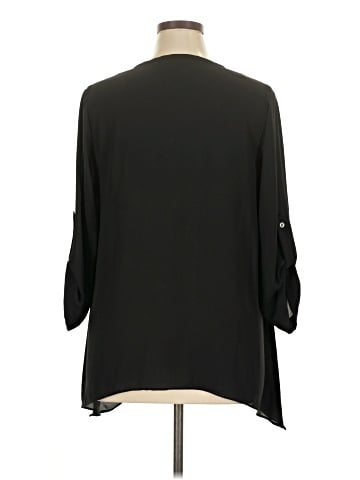 Karen Kane 3/4 Sleeve Blouse (view 2)