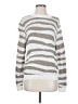 A New Day Stripes Silver Pullover Sweater Size S - photo 1