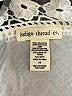 Indigo Thread Co. 100% Cotton White 3/4 Sleeve Blouse Size XS - photo 7
