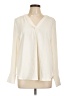 Ann Taylor Ivory Long Sleeve Blouse Size L - photo 1
