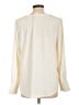Ann Taylor Ivory Long Sleeve Blouse Size L - photo 2