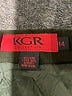 KGR Solid Black Green Casual Skirt Size 14 - photo 4
