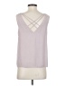Express 100% Polyester Gray Sleeveless Blouse Size S - photo 2