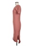 Assorted Brands Solid Brown Casual Dress Size M - photo 5