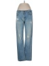 J Brand Hearts Blue Jeans Size 27 waist - photo 1