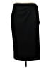 J. McLaughlin Solid Black Casual Skirt Size 6 - photo 1