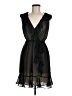 Unbranded 100% Polyester Black Cocktail Dress Size M (estimated) - photo 1