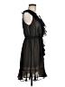 Unbranded 100% Polyester Black Cocktail Dress Size M (estimated) - photo 4