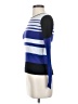 Ann Taylor Color Block Blue Turtleneck Sweater Size XS - photo 5