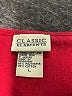 Classic Elements Red Short Sleeve Henley Size L - photo 7