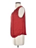 Banana Republic 100% Polyester Red Sleeveless Blouse Size S - photo 5