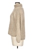 Profile 100% Acrylic Tweed Tan Turtleneck Sweater Size Lg - XL - photo 5