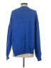 Unbranded 100% Polyester Solid Blue Pullover Sweater Size S - photo 2