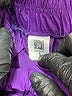 Assorted Brands 100% Recycled Polyester Solid Purple Shorts Size S - photo 3
