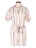 Amadi 100% Cotton Stripes Ivory Romper Size XS - photo 1