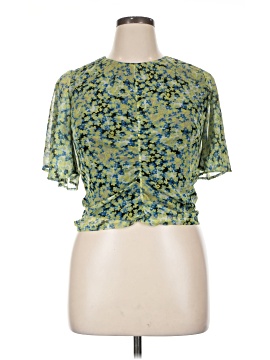 Saunders Collective Short Sleeve Blouse