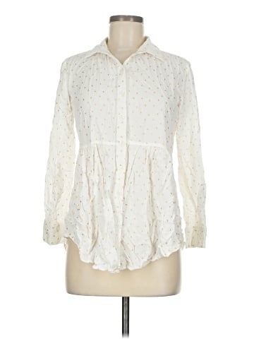 Solitaire 3/4 Sleeve Blouse (view 1)
