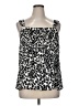 George 100% Polyester Silver Sleeveless Blouse Size XL - photo 1