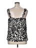 George 100% Polyester Silver Sleeveless Blouse Size XL - photo 2