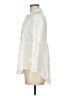 Solitaire 100% Rayon Polka Dots Ivory 3/4 Sleeve Blouse Size M - photo 5