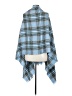 Aerie 100% Acrylic Plaid Blue Wrap One size - photo 2