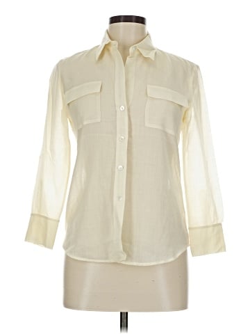 Theory 3/4 Sleeve Button-Down Shirt (view 1)