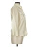 Theory Ivory 3/4 Sleeve Button-Down Shirt Size M - photo 4