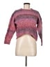 Princess Polly Color Block Pink Pullover Sweater Size M - photo 1