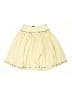 Gap Kids 100% Polyester Solid Ivory Skirt Size 10 - photo 1