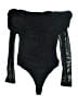 Assorted Brands Black Bodysuit Size S - photo 1